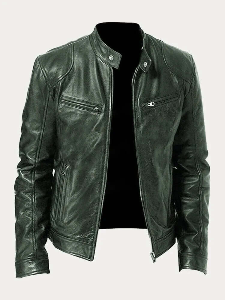 Echoarchiv | Herren Klassische Lederjacke