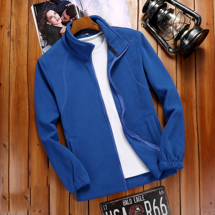 Fleecejacke Damen Reißverschluss-Fleece mit Stehkragen – Célinea