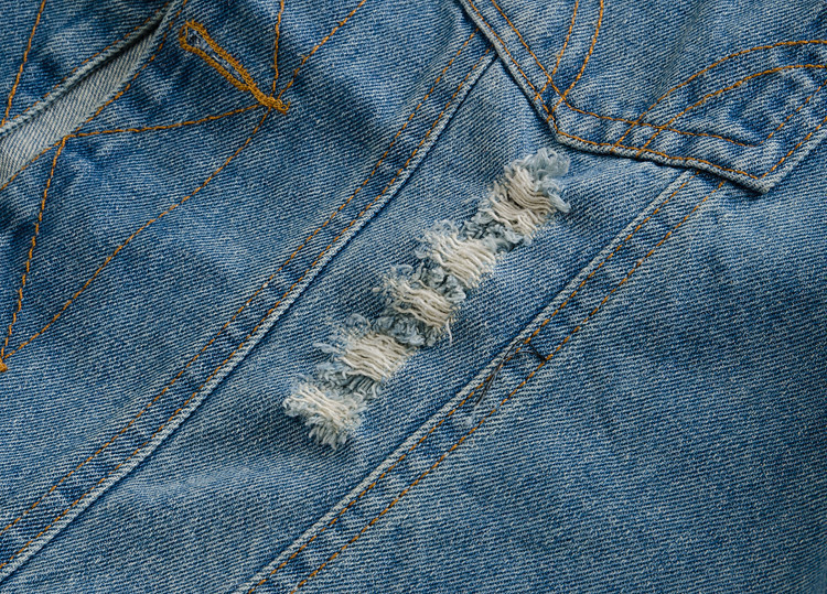 Echoarchiv Stylische Denim Weste für Herren