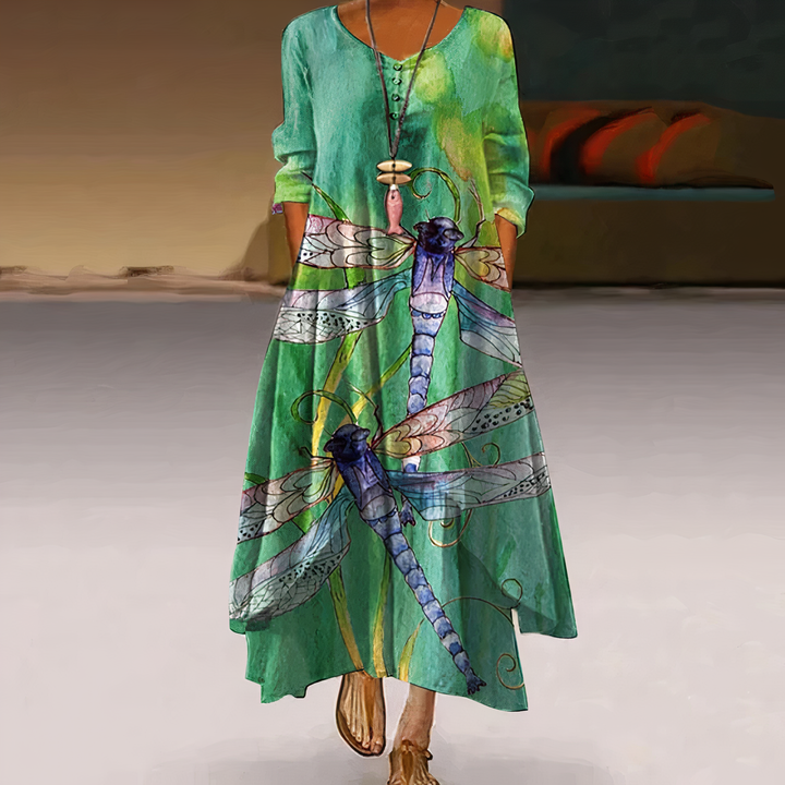 Echoarchiv | Elegantes Kleid Leicht und Stilvoll für Jeden Anlass