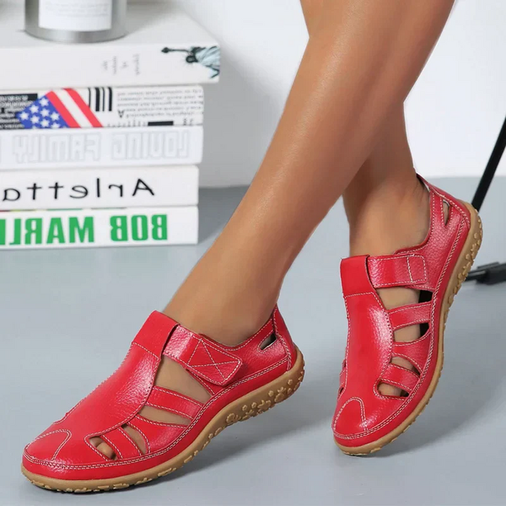Echoarchiv | Orthopädische Retro Sandalen Rutschfest