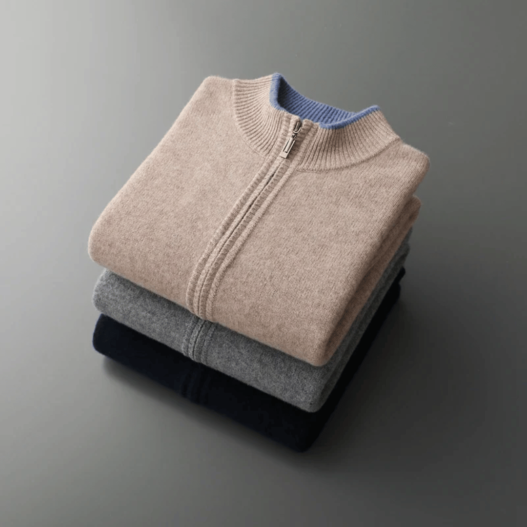 Echo Archiv | Kaschmir Zip Jacke