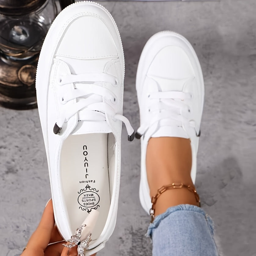 Damen Schnürung Orthopädische Flache Schuhe Echoarchiv