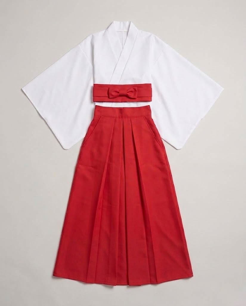 Damen historische Kimono-Robe mit goldenen Verzierungen und Accessoires Echo Archiv