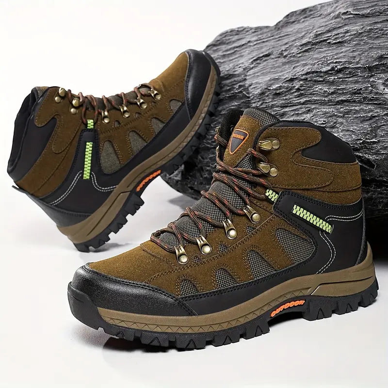 Echoarchiv | Herren Stilvolle Hohe Wanderschuhe