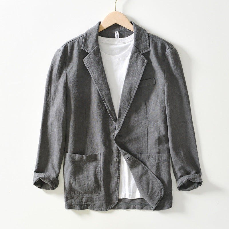 Echoarchiv | Herren Leichter Leinen Blazer