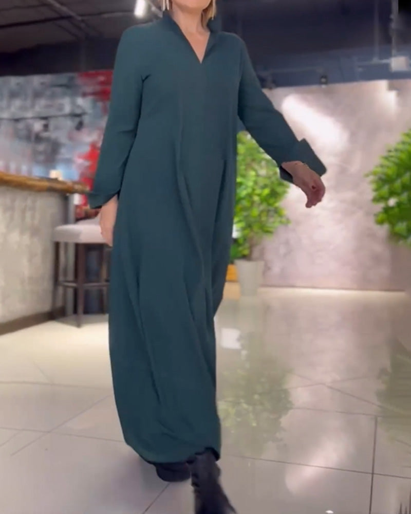 Echoarchiv | Langes Kleid mit Seitenschlitz