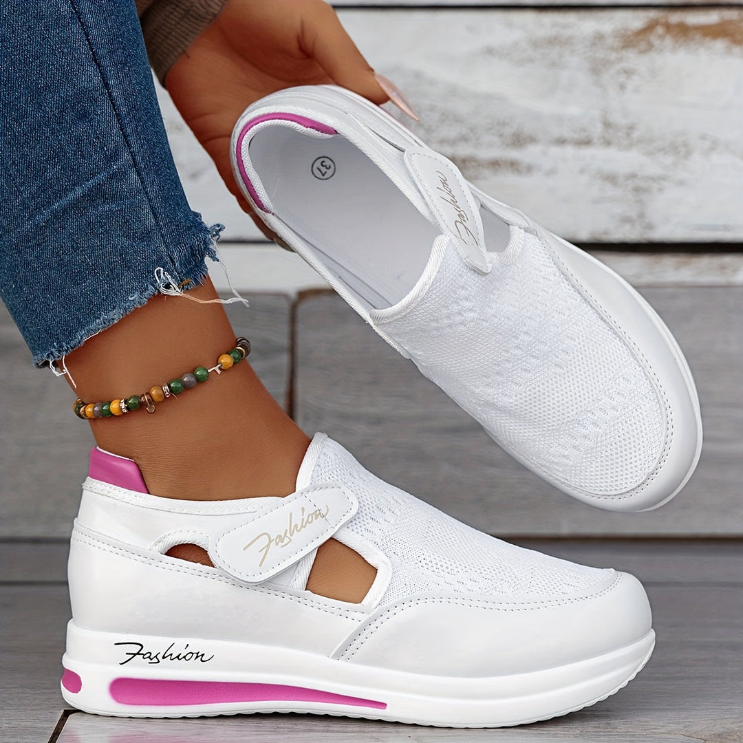 orthopädische Damen-Sneaker, atmungsaktiv und bequem. – Seravelle