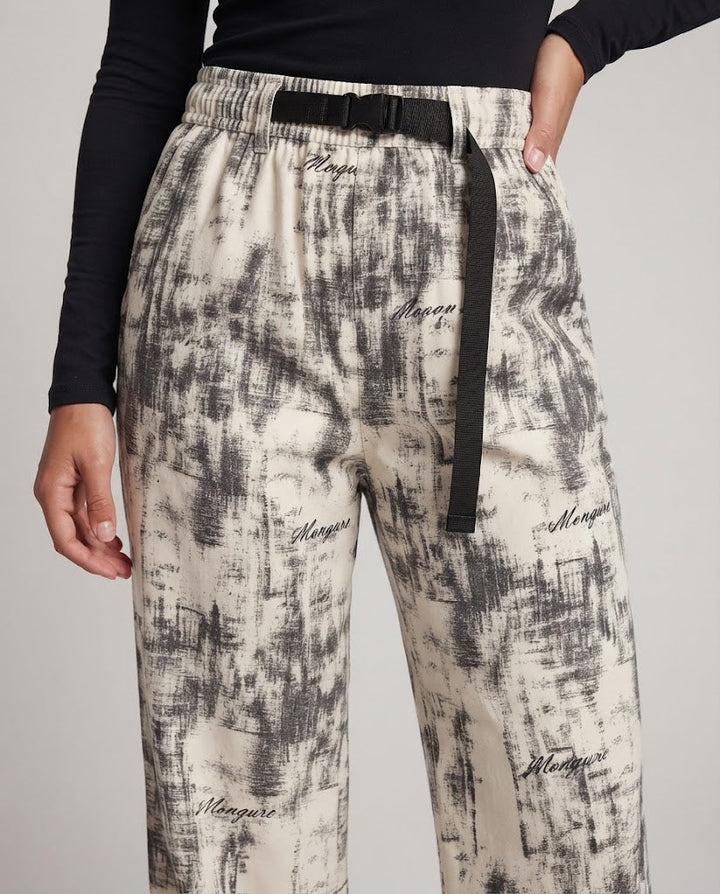 Damen Modische weite Freizeithose Echo Archiv