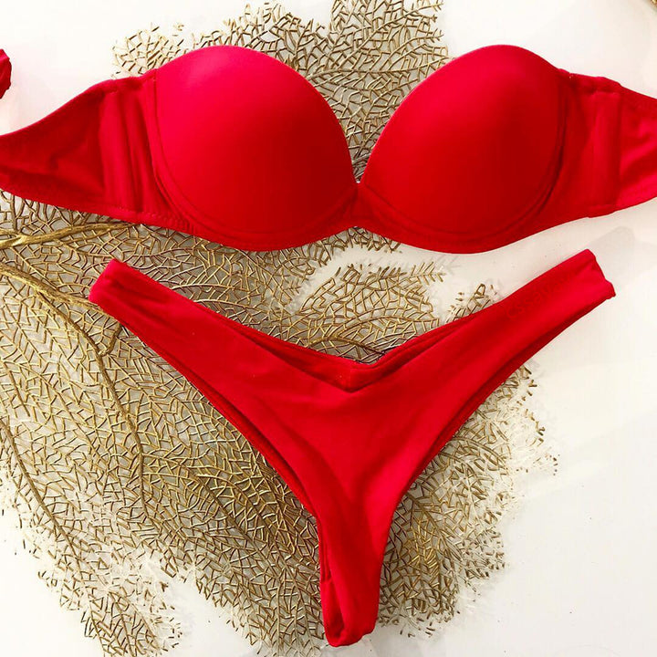Damen Push-up Bikini Echo Archiv