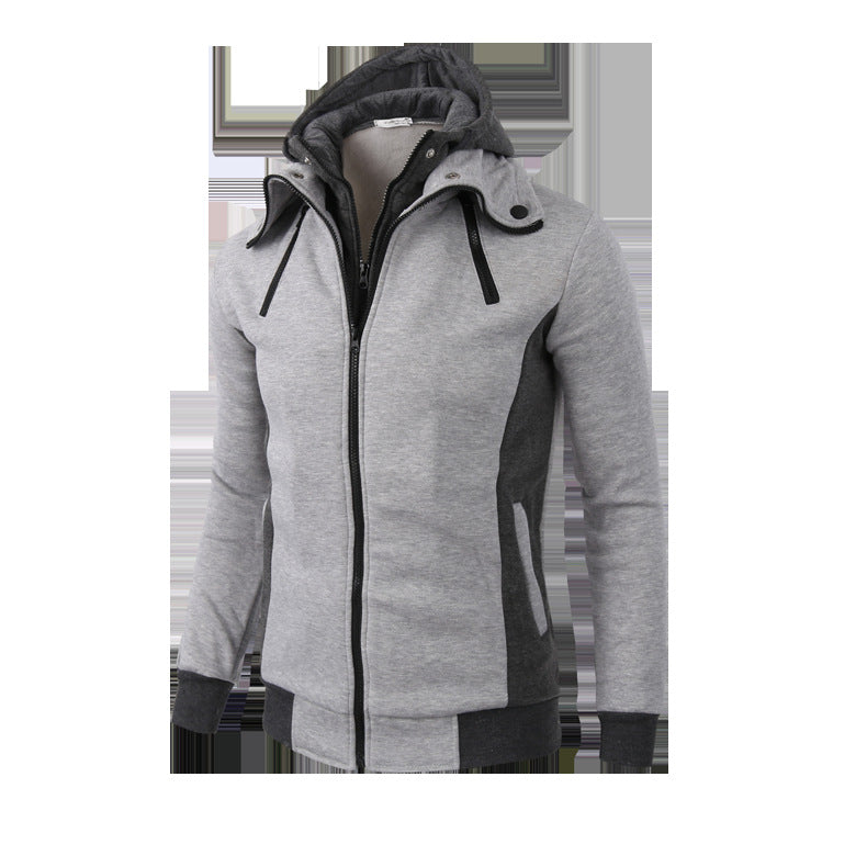 Herren Sportjacke mit abnehmbarer Kapuze und praktischen Taschen Echoarchiv