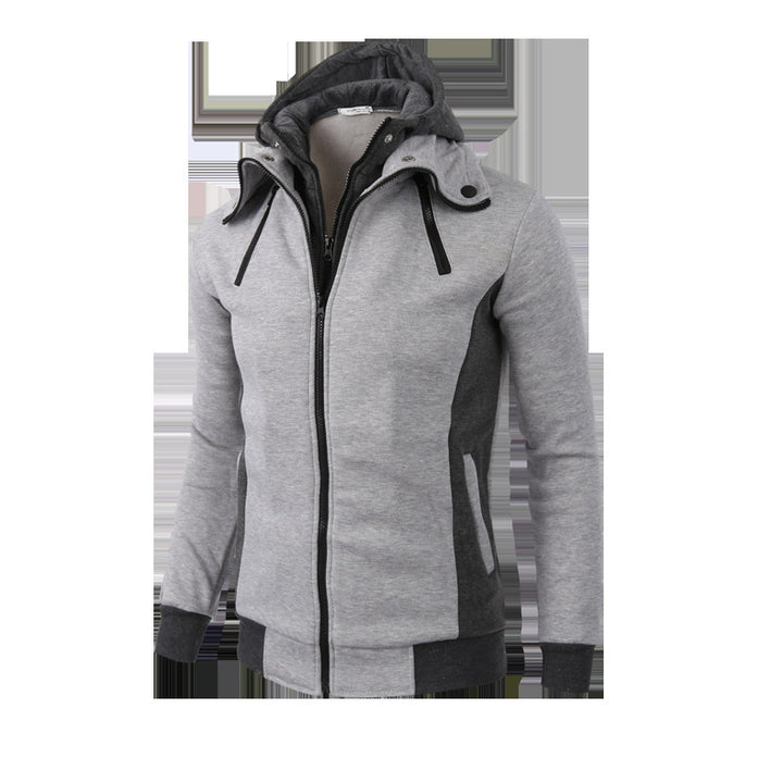 Herren Sportjacke mit abnehmbarer Kapuze und praktischen Taschen Echoarchiv