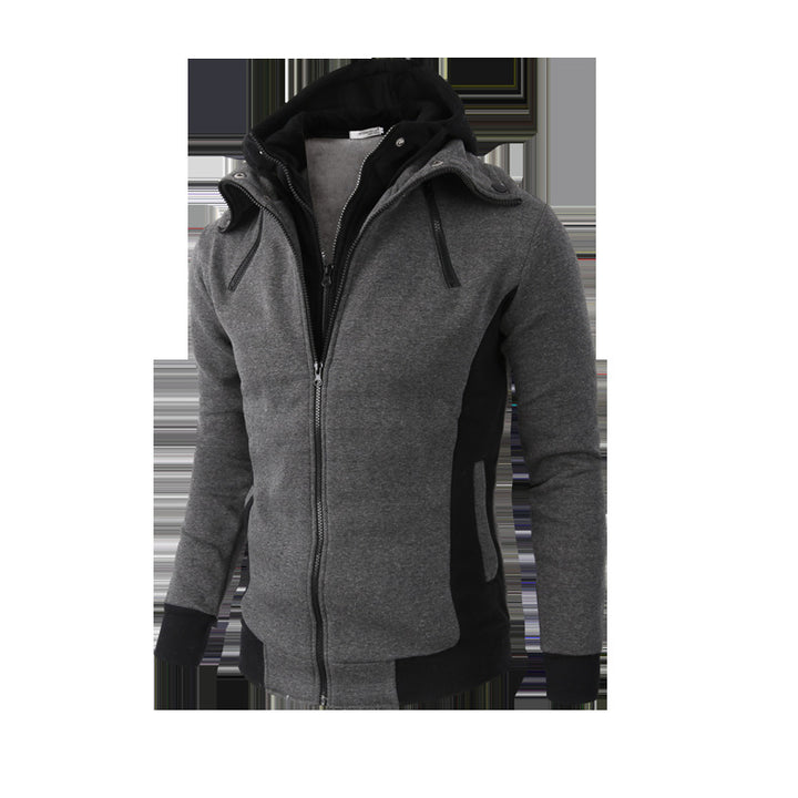 Herren Sportjacke mit abnehmbarer Kapuze und praktischen Taschen Echoarchiv