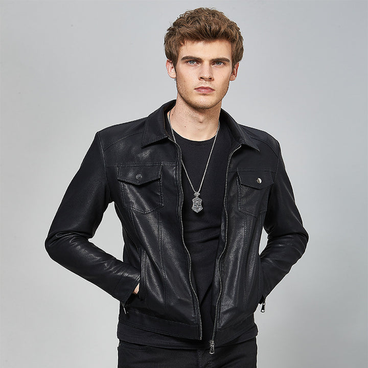 Herren Kunstlederjacke Echoarchiv