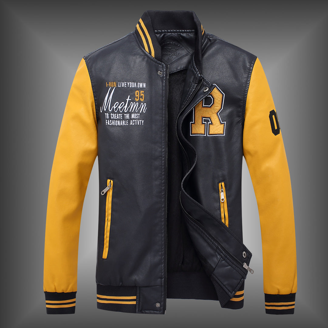 Herren Sportliche Bomberjacke Echo Archiv