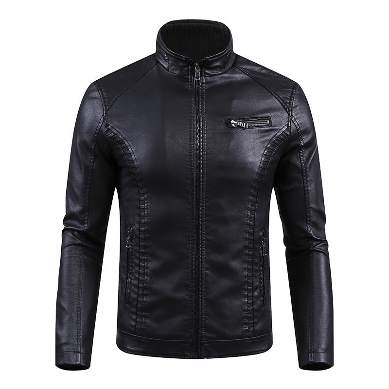 Herren Smarte Lederjacke Echo Archiv
