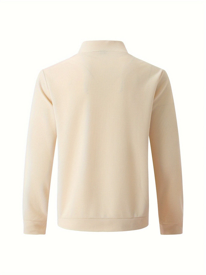 Elegante Jacke mit Reißverschluss Baumwollmischung Stilvoll und Bequem – Célinea
