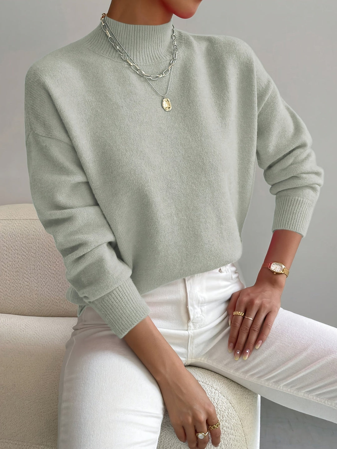 Echoarchiv | eleganter Rollkragenpullover