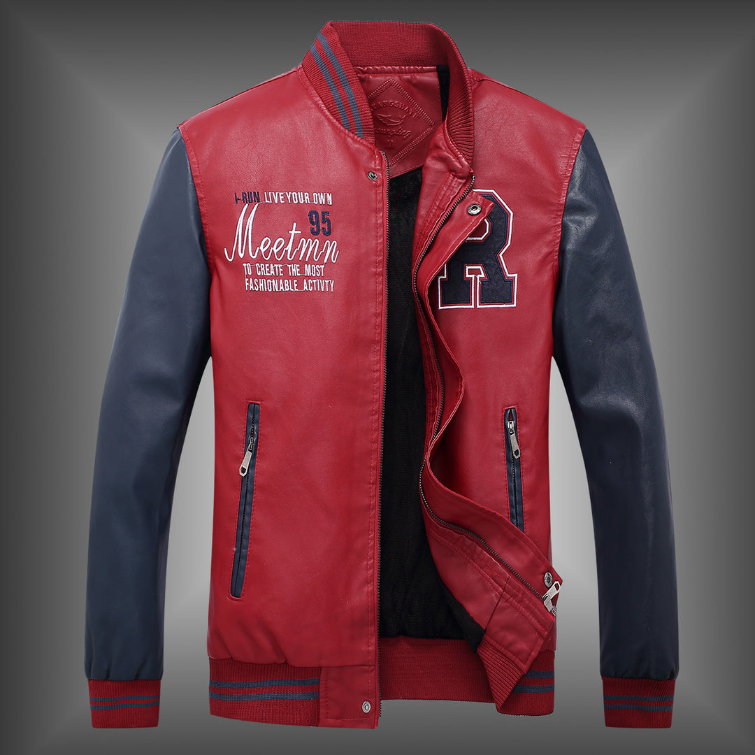 Herren Sportliche Bomberjacke Echo Archiv