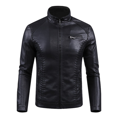 Herren Smarte Lederjacke Echo Archiv