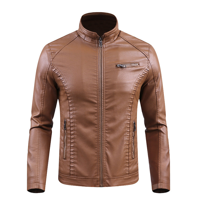 Herren Smarte Lederjacke Echo Archiv