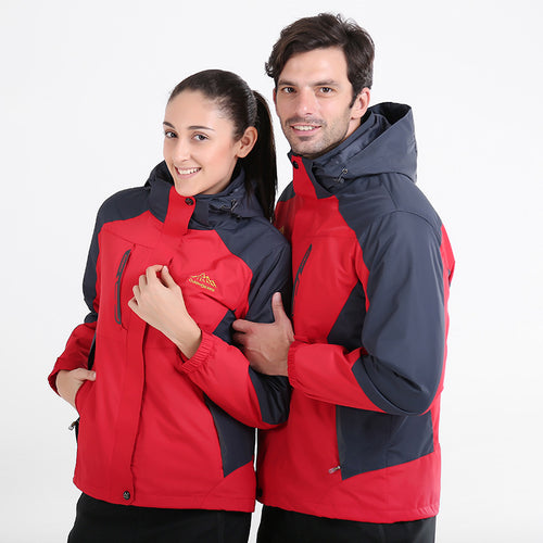 Herren Wasserdichte und atmungsaktive Outdoor-Softshell-Jacke mit Kapuze – Taviero
