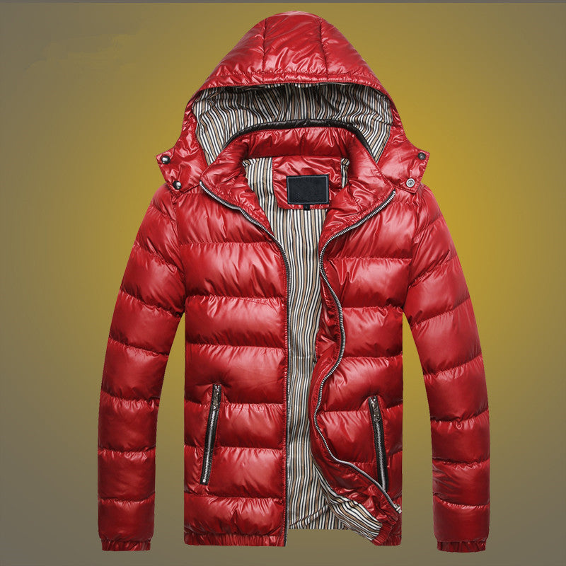 Herren Gefütterte Stepp-Expeditionsjacke mit Kunstfellkapuze und Frontmix-Taschen Echoarchiv