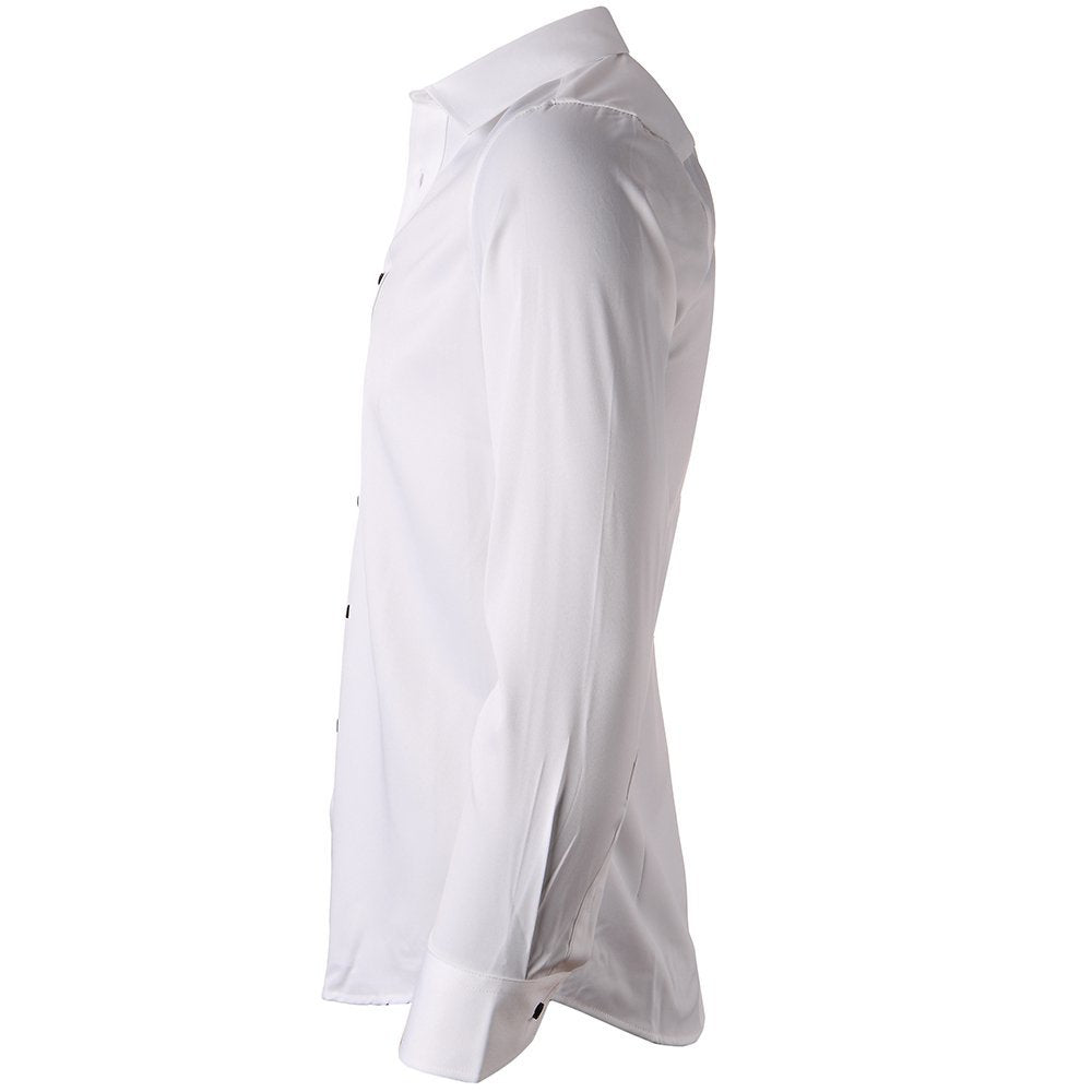 Herren Smart Casual Langarmhemd mit elegantem Schnitt und atmungsaktivem Stoff Echoarchiv