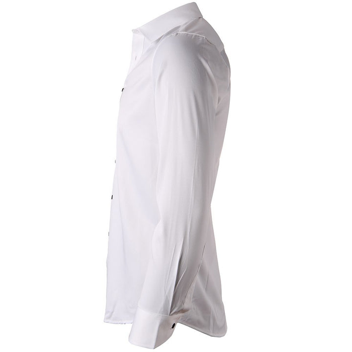 Herren Smart Casual Langarmhemd mit elegantem Schnitt und atmungsaktivem Stoff Echoarchiv