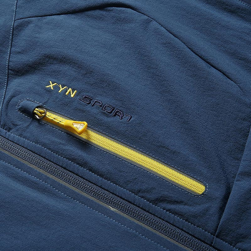 Damen Wasser- und winddichte Softshell-Trekkingjacke mit verstellbarer Kapuze Echoarchiv