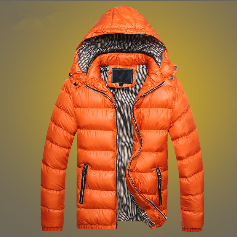 Herren Gefütterte Stepp-Expeditionsjacke mit Kunstfellkapuze und Frontmix-Taschen Echoarchiv