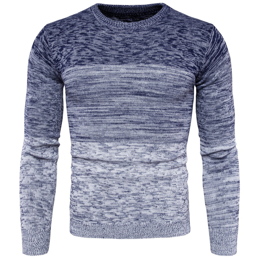 Herren Strickpullover im modernen Farbverlauf Echoarchiv