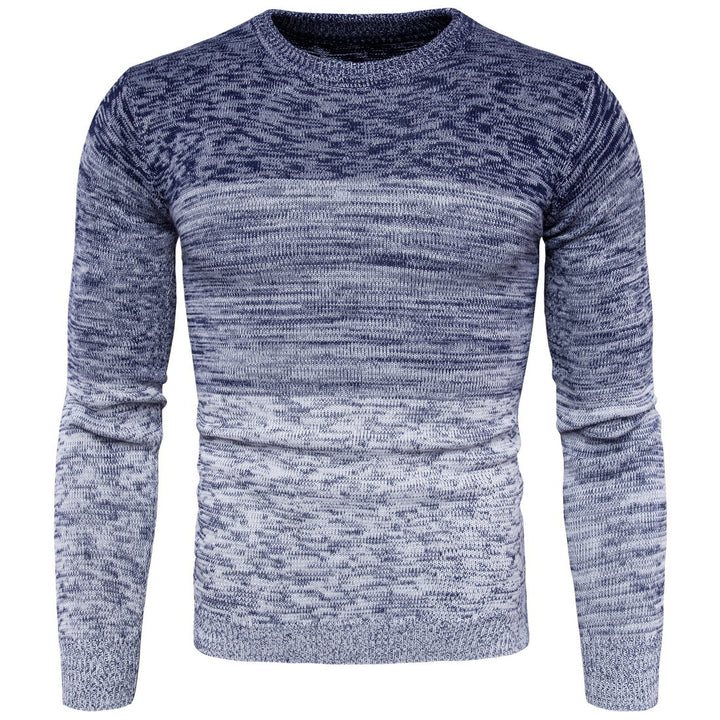Herren Strickpullover im modernen Farbverlauf Echoarchiv