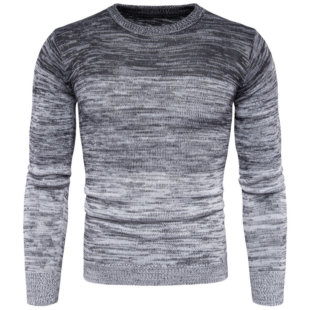 Herren Strickpullover im modernen Farbverlauf Echoarchiv