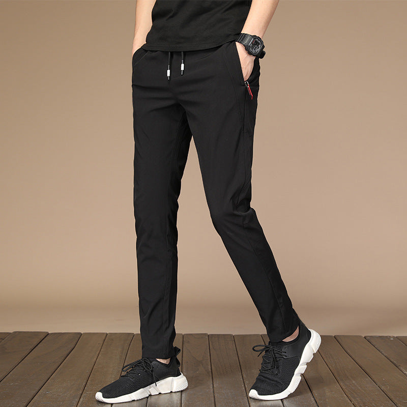 Herren leichte Outdoor-Hose mit verstellbarem Bund und praktischen Taschen Echoarchiv