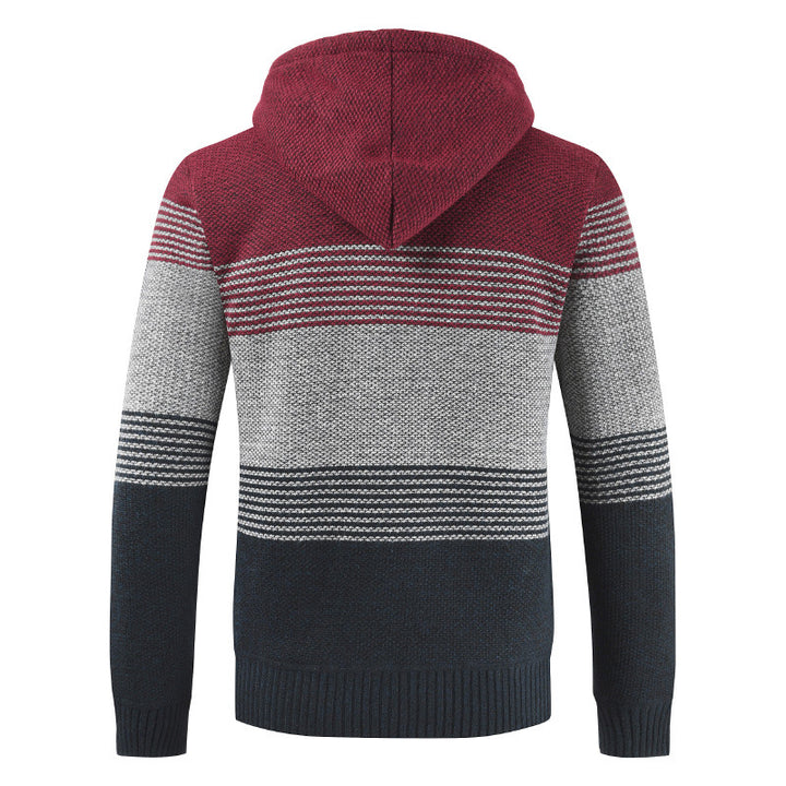 Herren Strickjacke mit Kapuze Echoarchiv