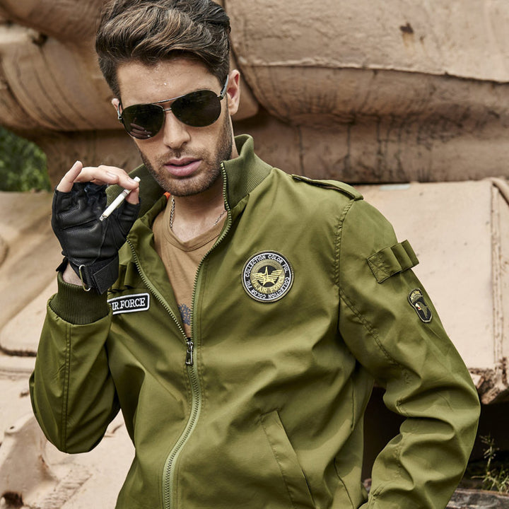 Herren Fliegerjacke mit Teddyfutter Echoarchiv
