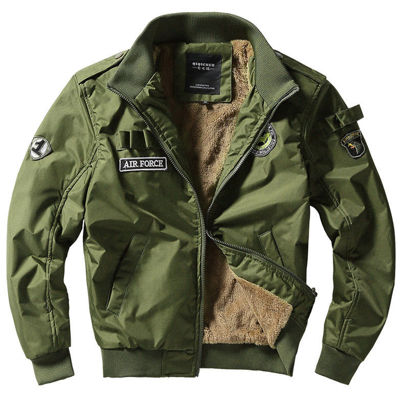 Herren Fliegerjacke mit Teddyfutter Echoarchiv