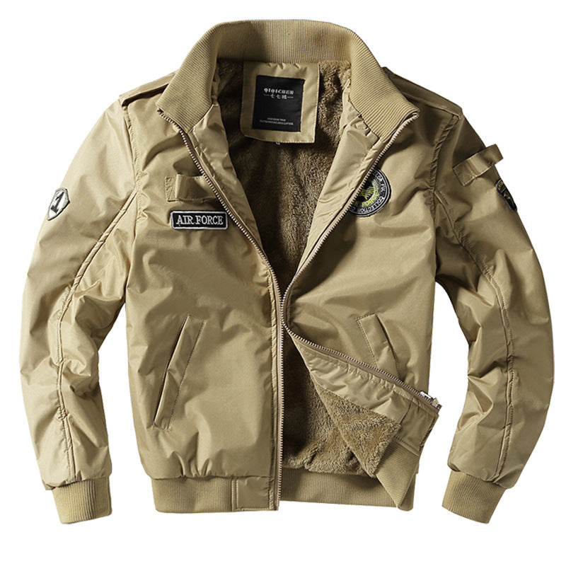 Herren Fliegerjacke mit Teddyfutter Echoarchiv