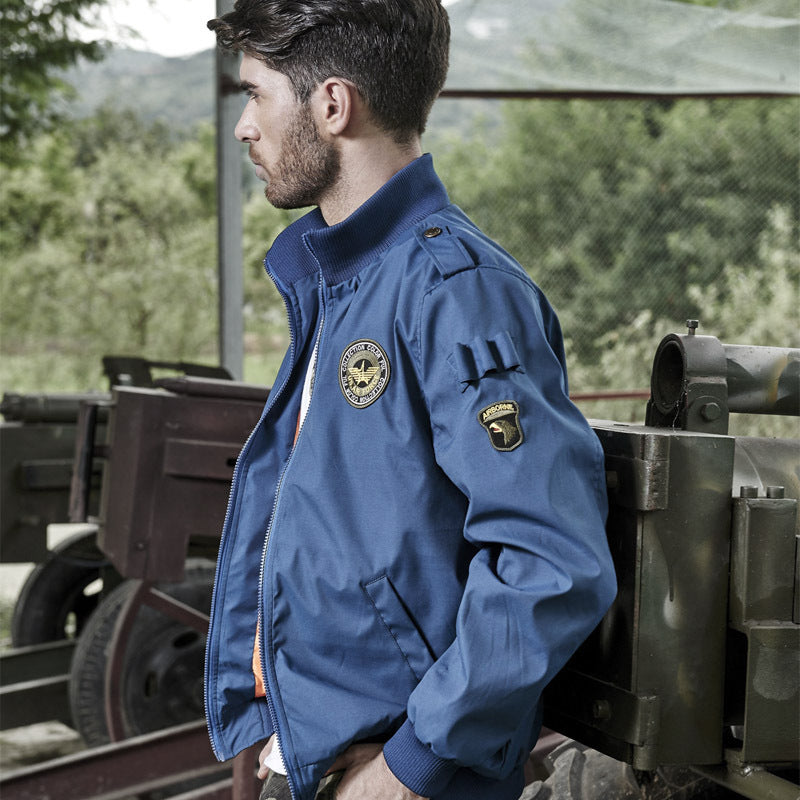 Herren Fliegerjacke mit Teddyfutter Echoarchiv