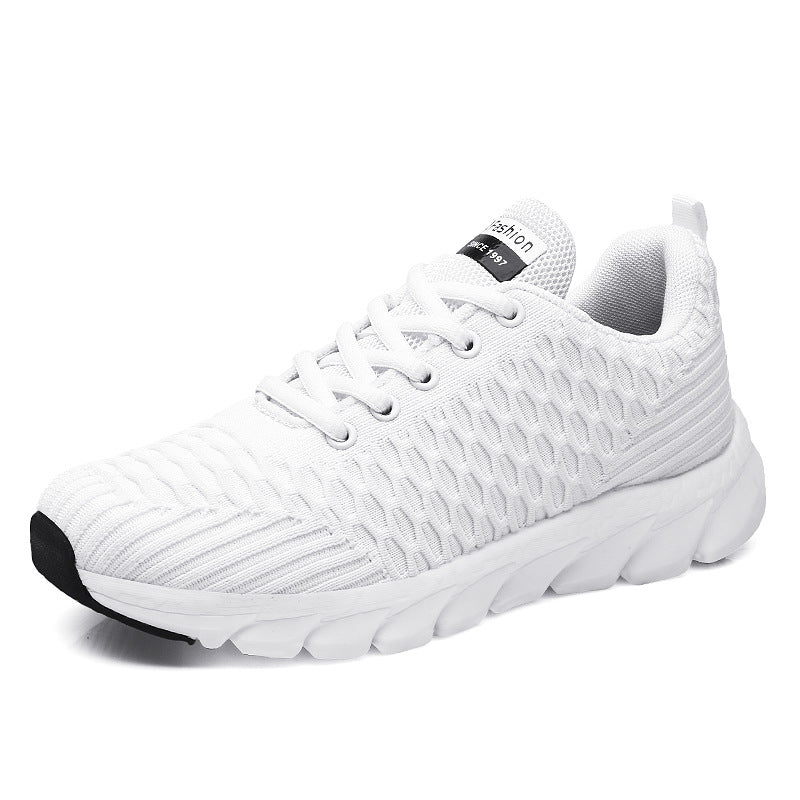 Damen nan leichte atmungsaktive Strick-Sneaker mit gepolstertem Komfort-Fußbett Echo Archiv