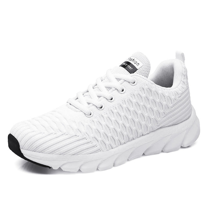 Damen nan leichte atmungsaktive Strick-Sneaker mit gepolstertem Komfort-Fußbett Echo Archiv