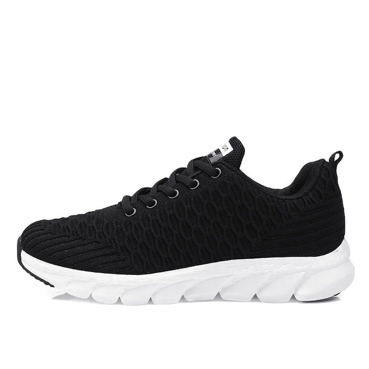 Damen nan leichte atmungsaktive Strick-Sneaker mit gepolstertem Komfort-Fußbett Echo Archiv