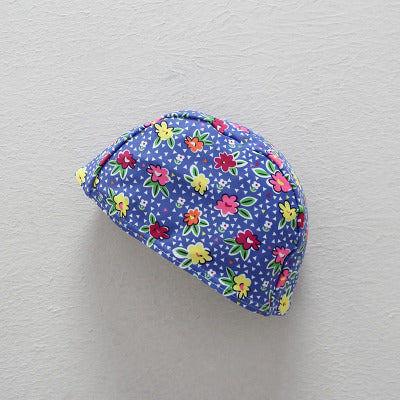 Damen Schwimmhaube mit buntem Blumenmuster Echo Archiv