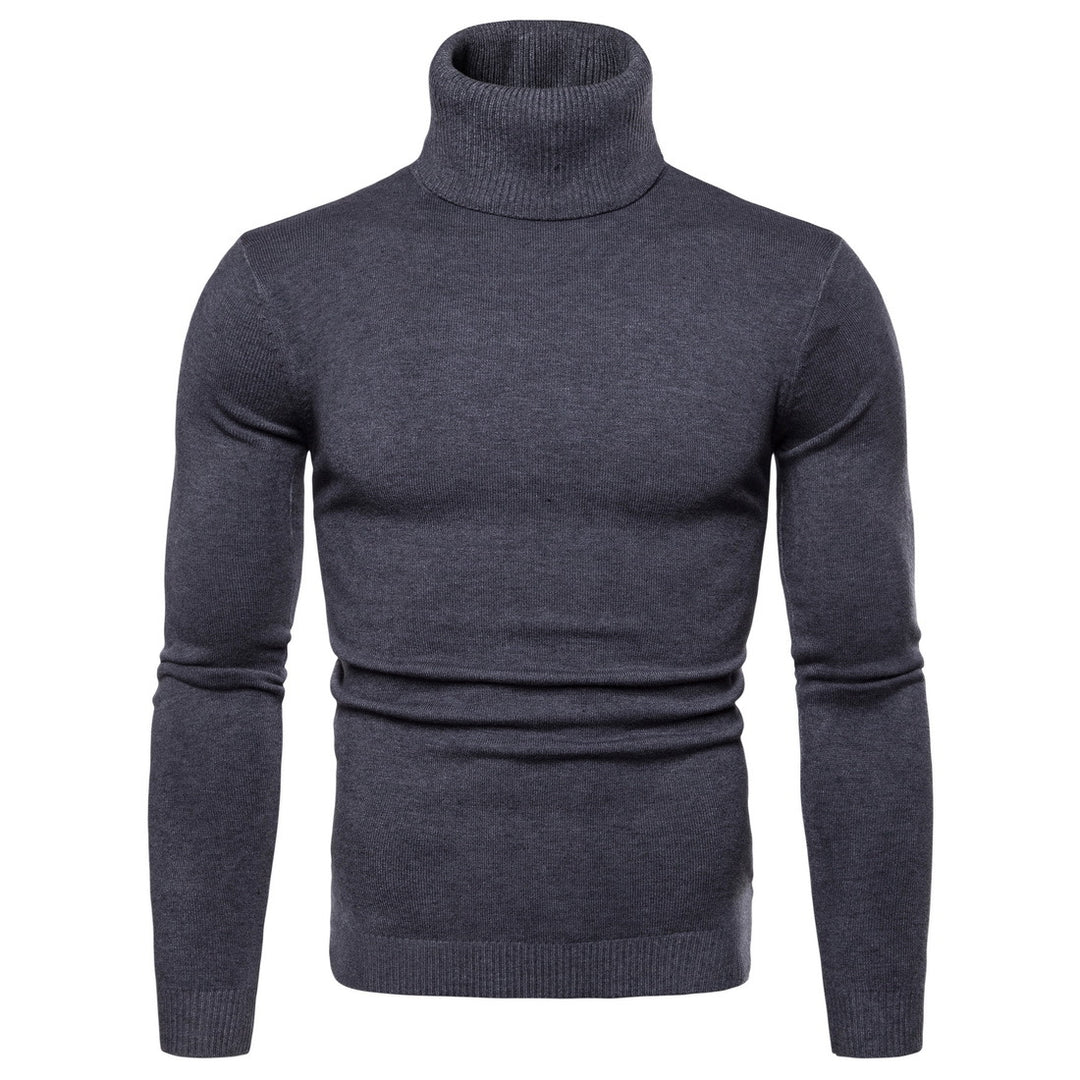 Herren Rollkragenpullover aus weichem Strick Echoarchiv