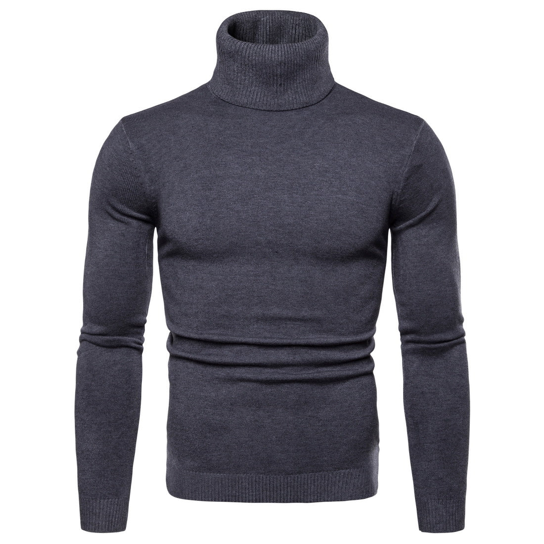 Herren Rollkragenpullover aus weichem Strick – Norvane