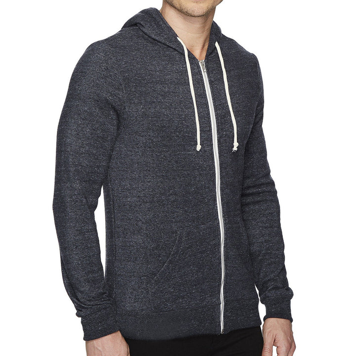 Herren Funktions-Hoodie mit durchgehendem Reißverschluss und praktischen Taschen Echoarchiv