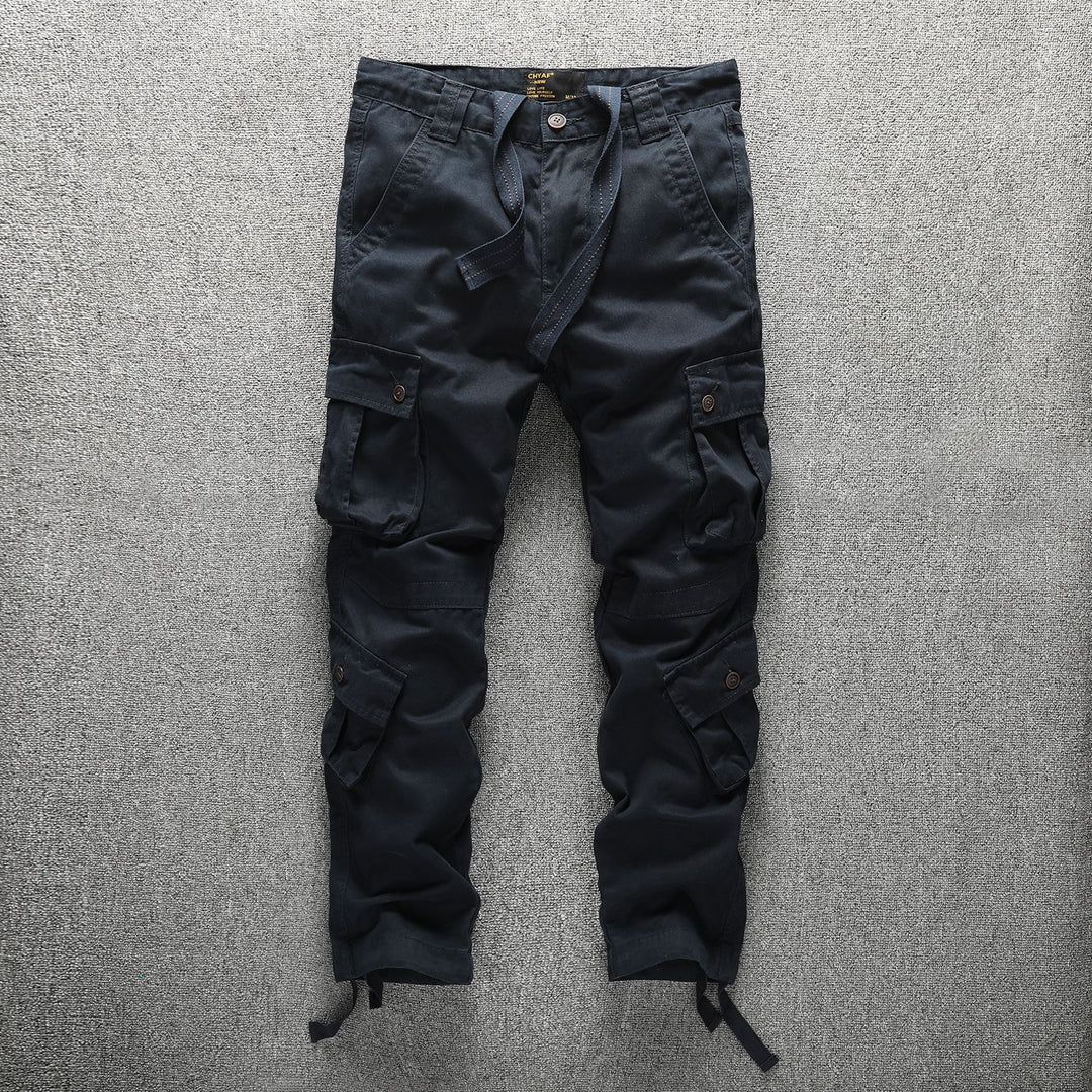 Herren Taktische Cargohose im Digital-Camouflage mit Tunnelzugbund und Mehrfach-Taschen Echoarchiv