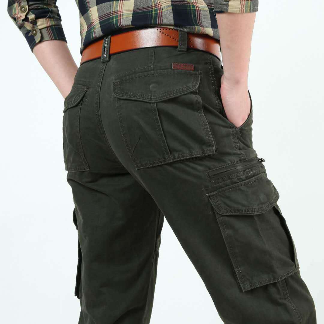 Herren praktische Cargo-Hose mit multifunktionalen Taschen Echoarchiv