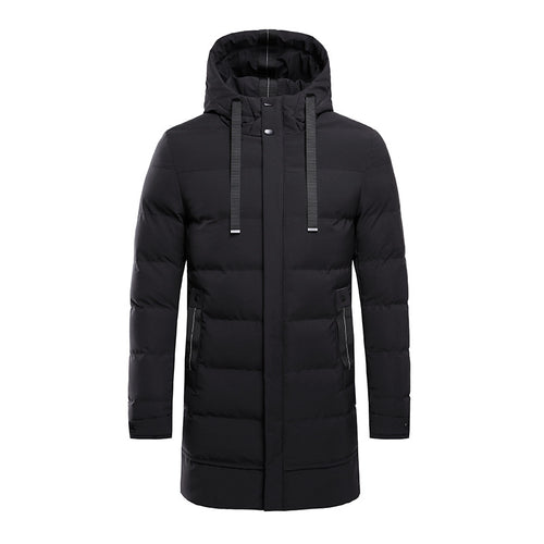 Herren isolierte Outdoor-Jacke mit verstellbarer Kapuze und funktionalen Taschen Echoarchiv